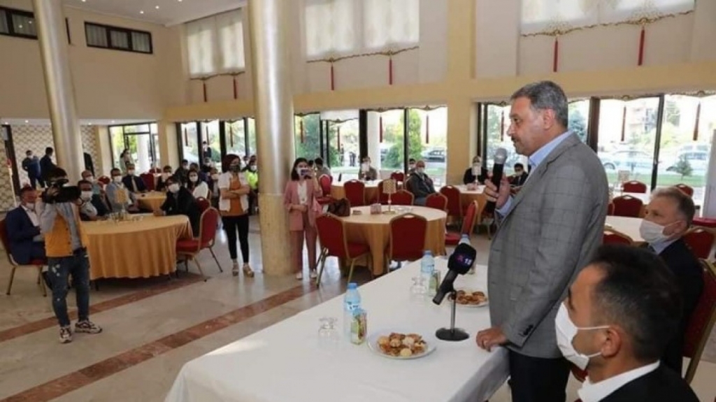 Sayın Valimizi uğurlama töreni öğretmenevimizde yapıldı.